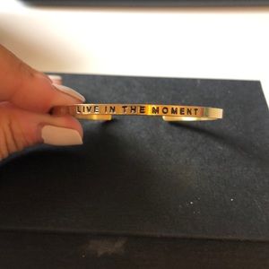 Gold Mantra Band bracelet